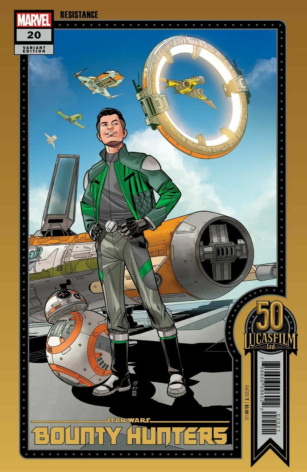 Star Wars Bounty Hunters #20 Marvel 2022 VF/NM Variant Comic