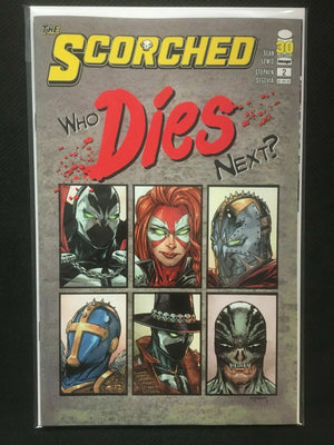 The Scorched #2 Cover B Variant Spawn Image Comics NM