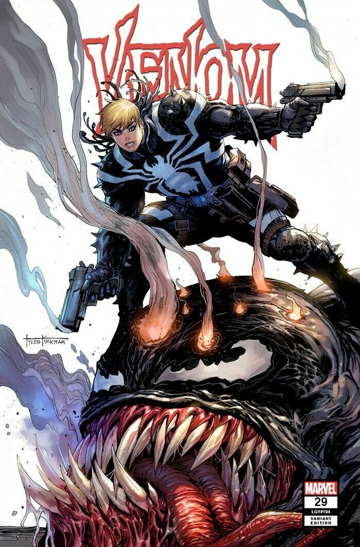 VENOM #29 TYLER KIRKHAM SECRET Exclusive Trade Dress Variant NM