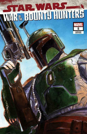 STAR WARS WAR OF THE BOUNTY HUNTERS #5 PAREL EXCLUSIVE VARIANT MARVEL COMICS NM