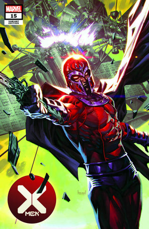 X-MEN #15 * NM+ * KAEL NGU EXCLUSIVE VARIANT 2021 MARVEL MAGNETO TRADE DRESS