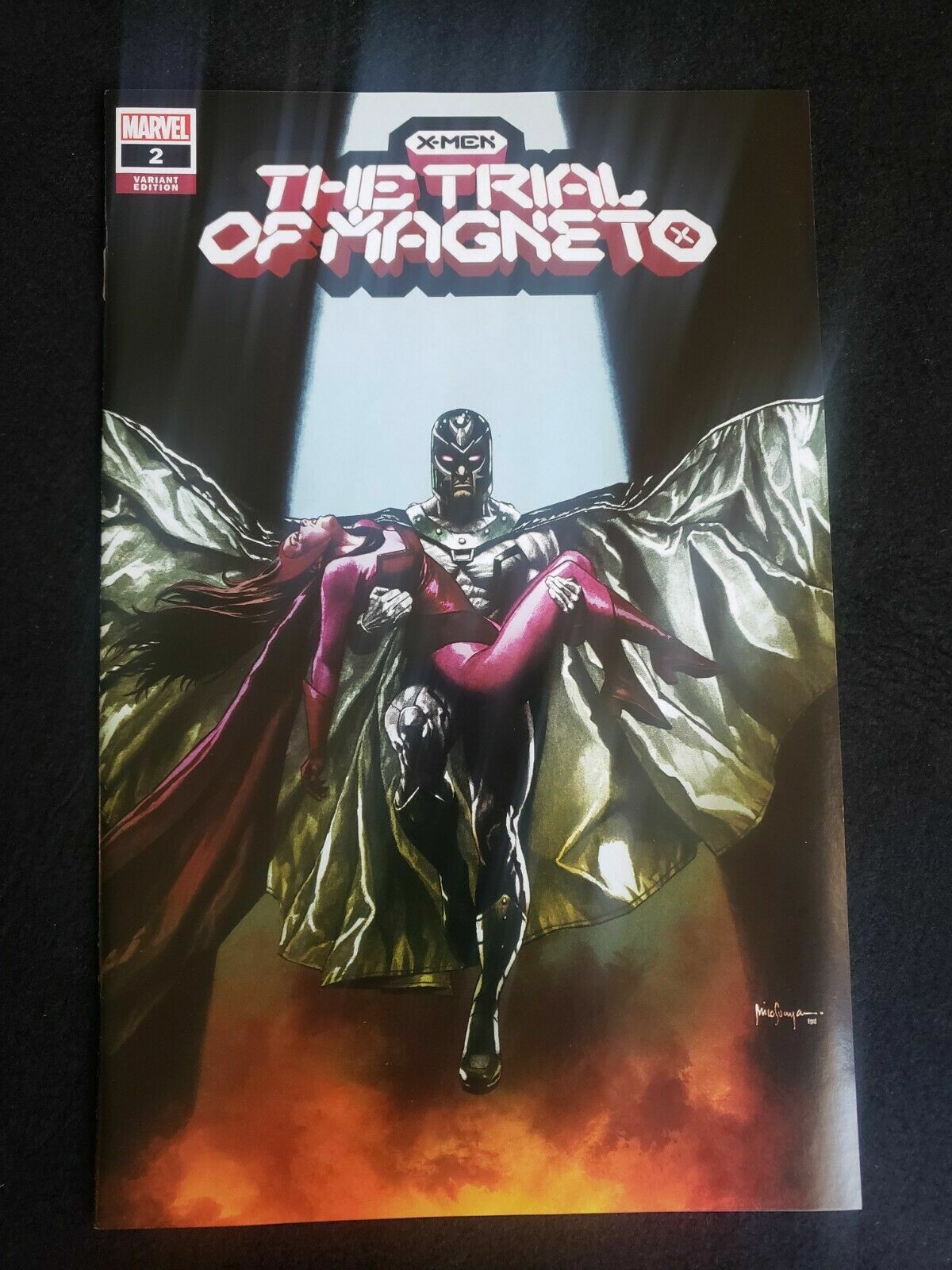 X-MEN TRIAL OF MAGNETO #2 MICO SUAYAN EXCLUSIVE VARIANT SCARLET WITCH WOLVERINE