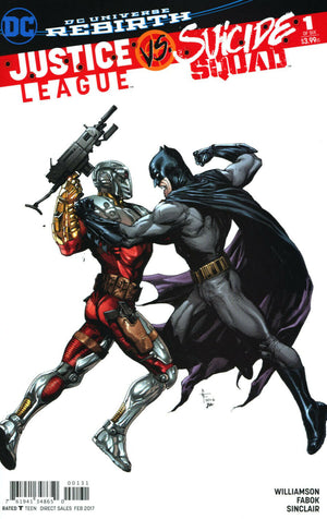 Justice League vs Suicide Squad #1 Cover F Variant Gary Frank DC Rebirth