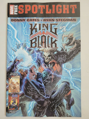KING IN BLACK PREVIEWS SAMPLER #1 2020 MARVEL SPOTLIGHT VALKYRIES! BLACK KNIGHT!