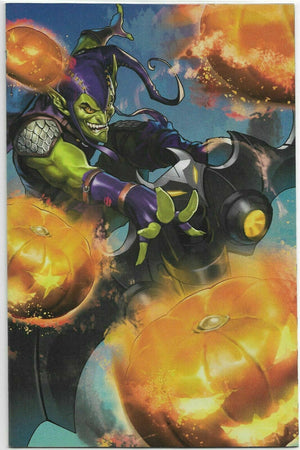 SPIDER-GWEN GHOST SPIDER #8 GREEN GOBLIN BATTLE LINES VIRGIN VARIANT MARVEL