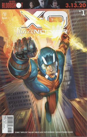 X-O MANOWAR (2020) #1 COVER C REIS VF/NM 2020 VALIANT HOHC