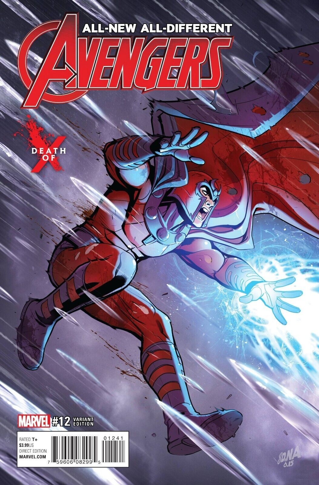 All-New All-Different Avengers #12 Nakayama Magneto Death of X Variant 2015