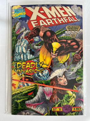 X-Men: Earthfall #1 (September 1996) Re-Presenting The Brood Epic Marvel Comics