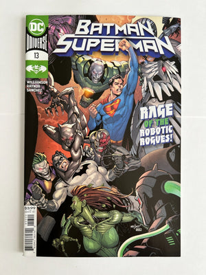 2020 BATMAN / SUPERMAN #13 ( RAGE OF THE ROBOTIC ROGUES ) DC COMICS VF/NM