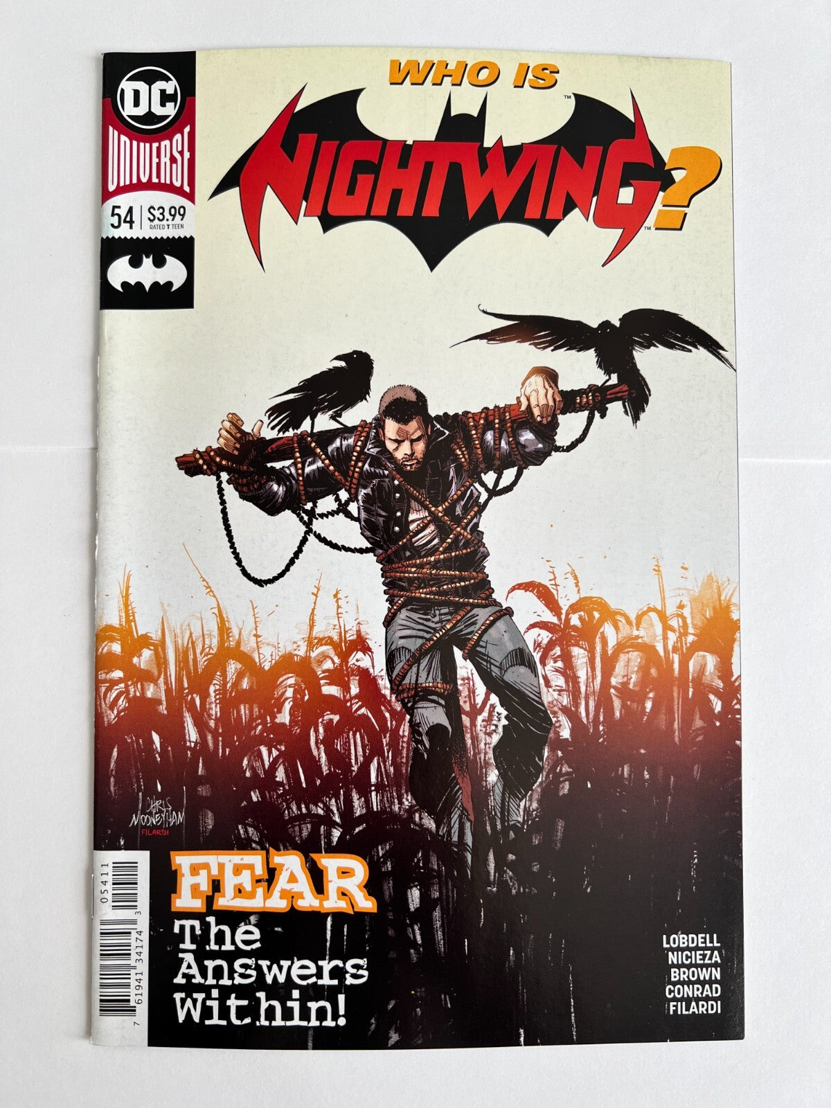 Nightwing Issue #54 "Fear The Answers Within!" DC Comics NM Condition
