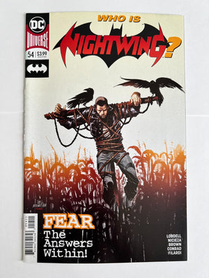 Nightwing Issue #54 "Fear The Answers Within!" DC Comics NM Condition