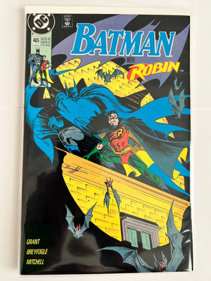 BATMAN #465 DC COMICS 1991 VF+/NM-