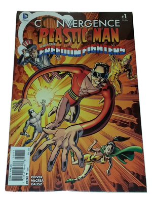 CONVERGENCE PLASTIC MAN AND THE FREEDOM FIGHTERS #1 NM JUNE 2015