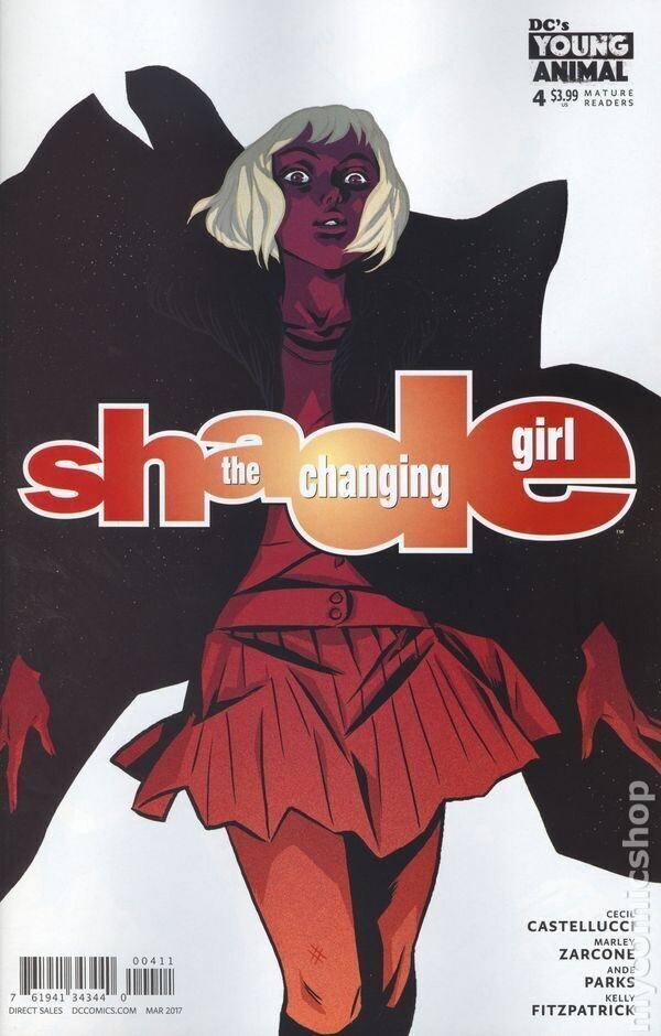 Shade the Changing Girl #4 DC's Young Animal Rebirth NM Condition