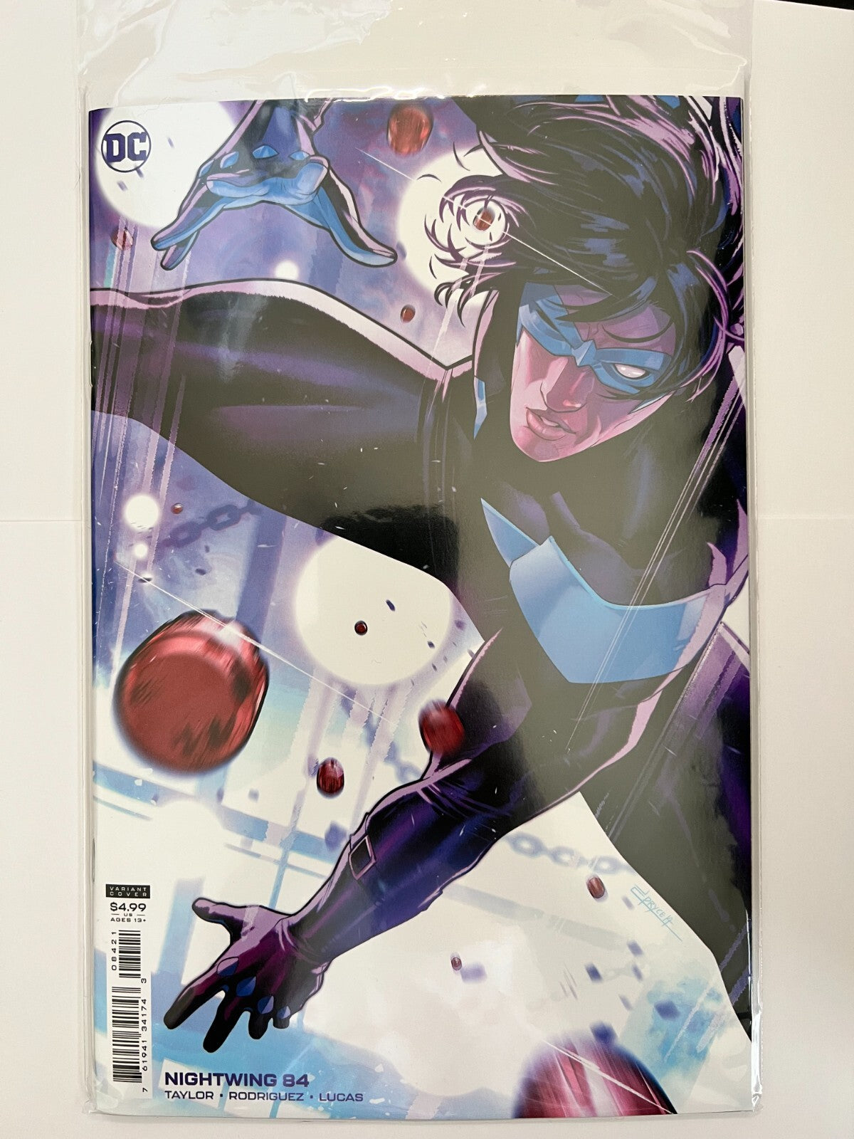 NIGHTWING #84 COVER B JAMAL CAMPBELL CARD STOCK VARIANT DC