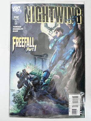 Nightwing #140 NM- 2008 DC Comic Part 1 Freefall!