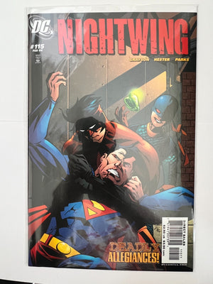 Nightwing #115 DC 2006 Superman Lady Deathstrike