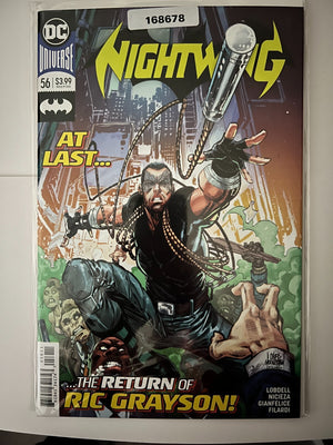 NIGHTWING #56 Cover A (Volume 4) DC Comics 2019