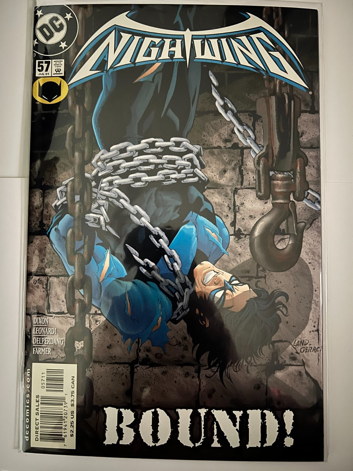 NIGHTWING #57 JUL 2001 DC COMICS