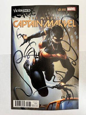 MIGHTY CAPTAIN MARVEL #3 CRAIN VENOMIZED VARIANT (MARVEL 2017 1st Print)