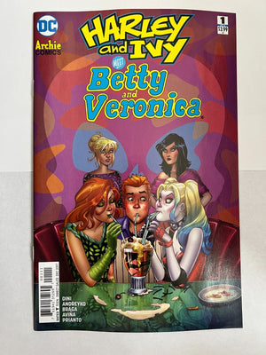 Harley and Ivy Meet Betty and Veronica #1 DC Comics 1st Print