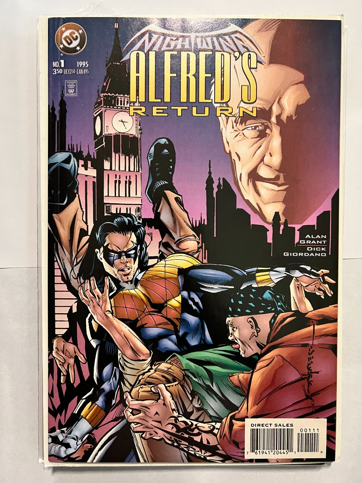 1995 DC Nightwing Alfred Returns One-Shot - High Grade Copy