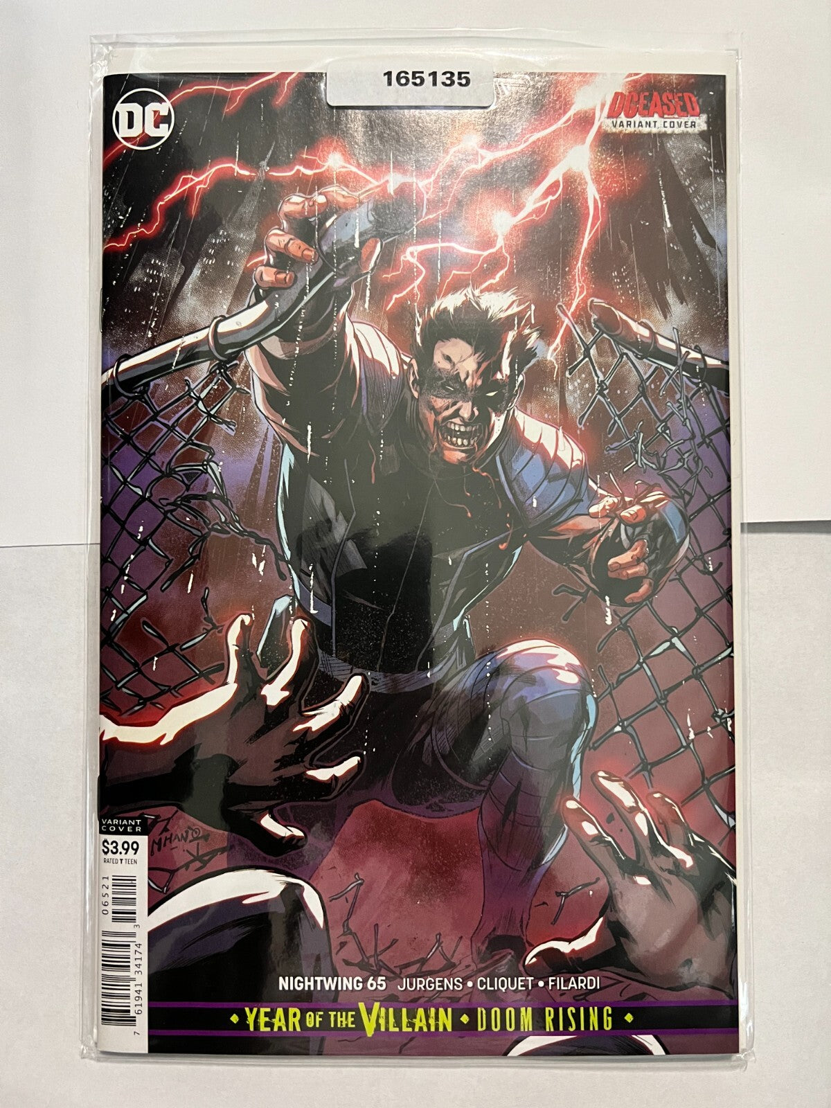 NIGHTWING #65 VARIANT COVER FIRST PRINT DC COMICS