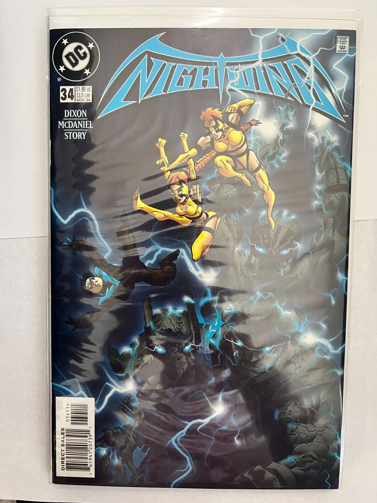 Nightwing LOT OF 7 COMICS #30, 31, 32, 33, 34, 35, 36 ALL IN VF/NM CONDITION