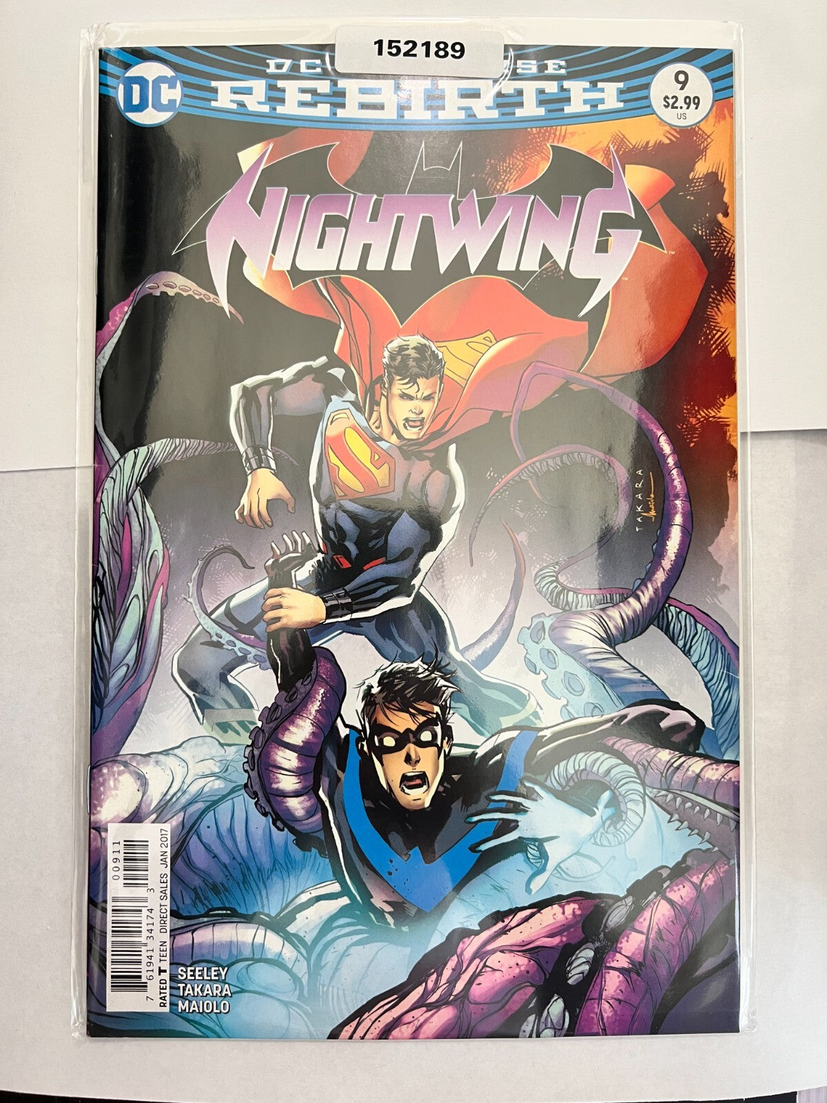 Nightwing LOT OF 3 COMICS #7, 8, 9 DC UNIVERSE REBIRTH