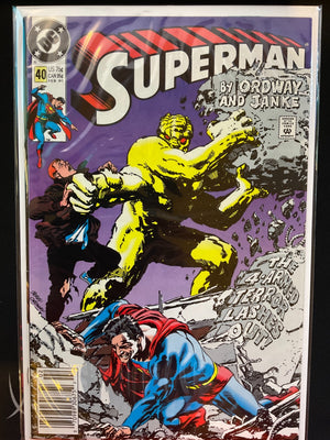 DC Comics Superman #40 1990 Jerry Ordway