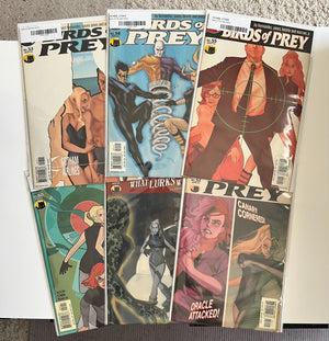 BIRDS OF PREY #50 51 52 53 54 55 DC COMIC RUN 2003