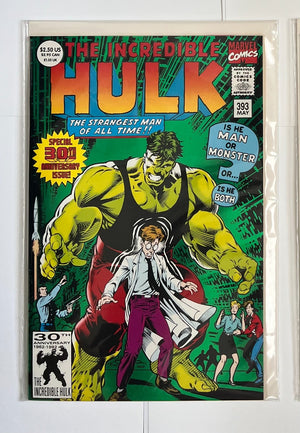The Incredible Hulk #393 (Marvel Comics, 1992) - Green Foil - 30th Anniversary