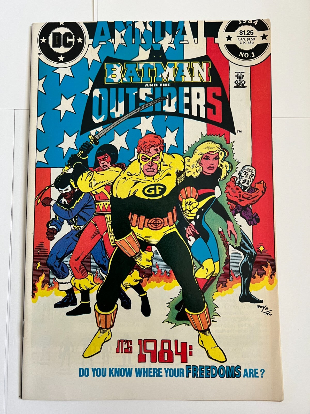 BATMAN AND THE OUTSIDERS ANNUAL 1, #23 AND #25 ALL