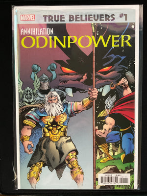 True Believers: Annihilation-Odinpower #1; Marvel | Thor 349 Reprint
