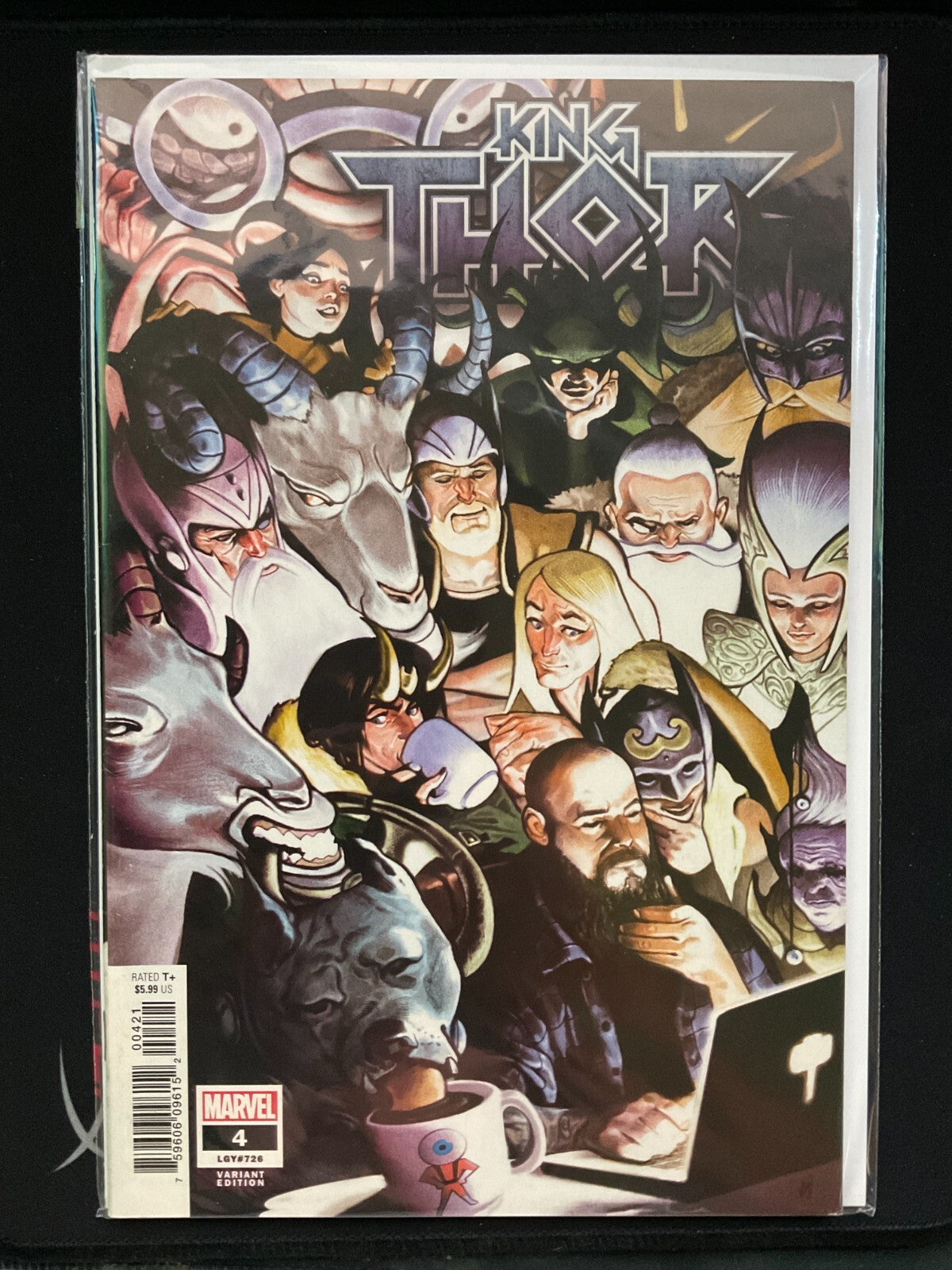 King Thor #4 Michael Del Mundo Variant Cover (B) Marvel Comics December 2019