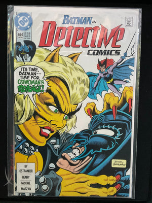 Detective Comics #624 DC 1990 Dick Sprang Catwoman