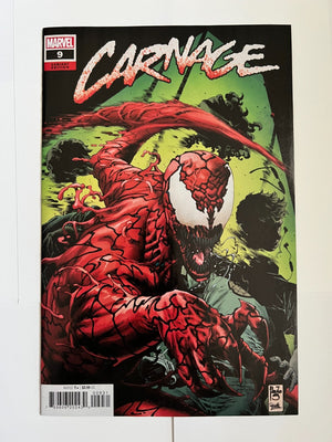 Carnage Vol 3 #9 Cover B Variant Paulo Siqueira Cover NM Condition