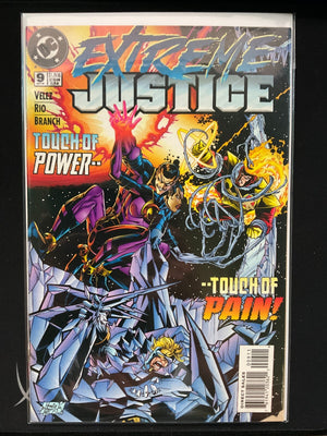 DC Extreme Justice #9 1st Appearance Wonder Twins In Main DC Universe