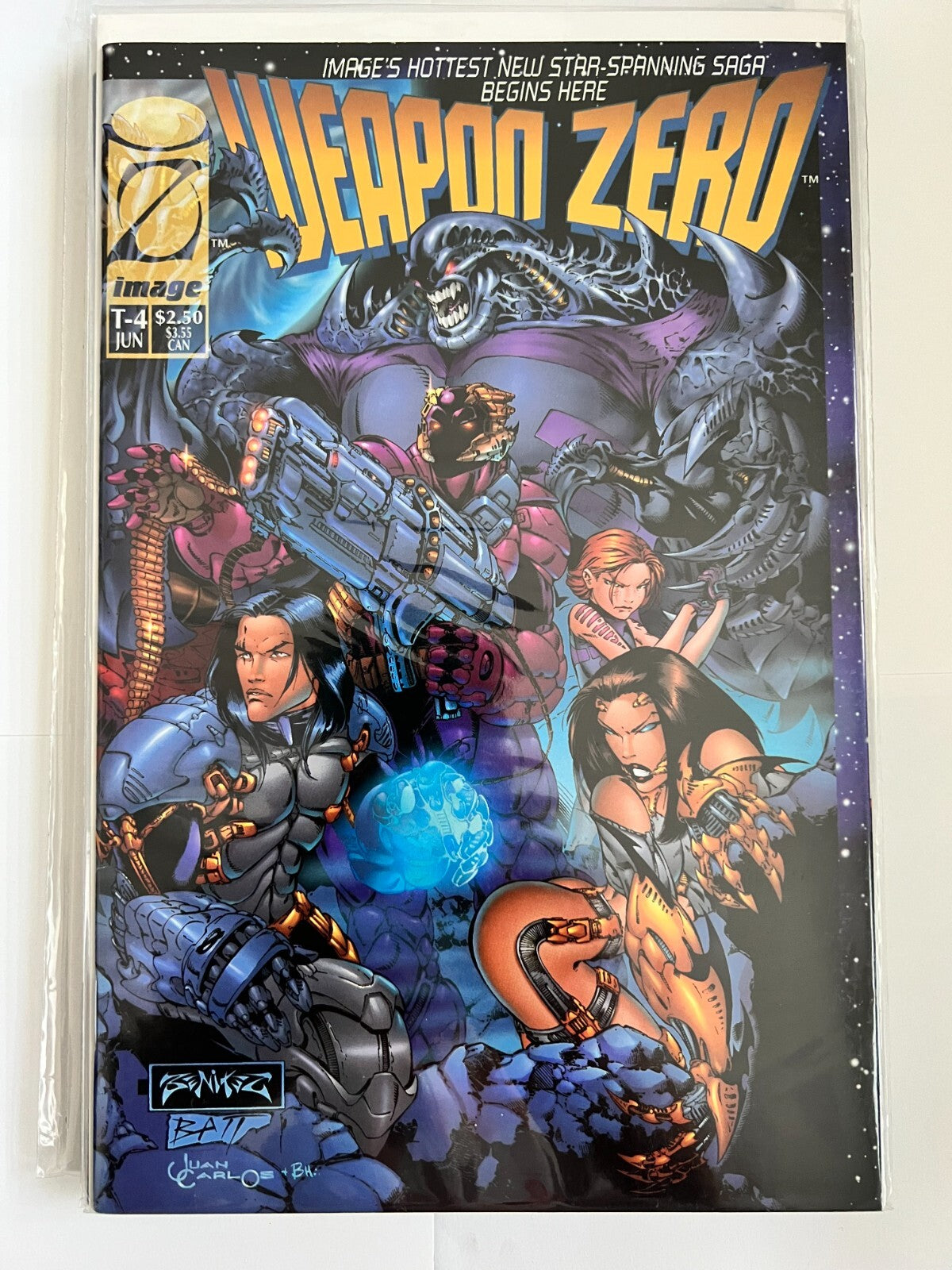 Image Comics Weapon Zero Issue #T-4