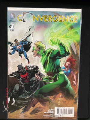 Convergence #1 DC Comics 2015 Superman & Batman