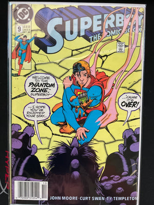 Superboy The Comic Book #9 DC Comics 1990