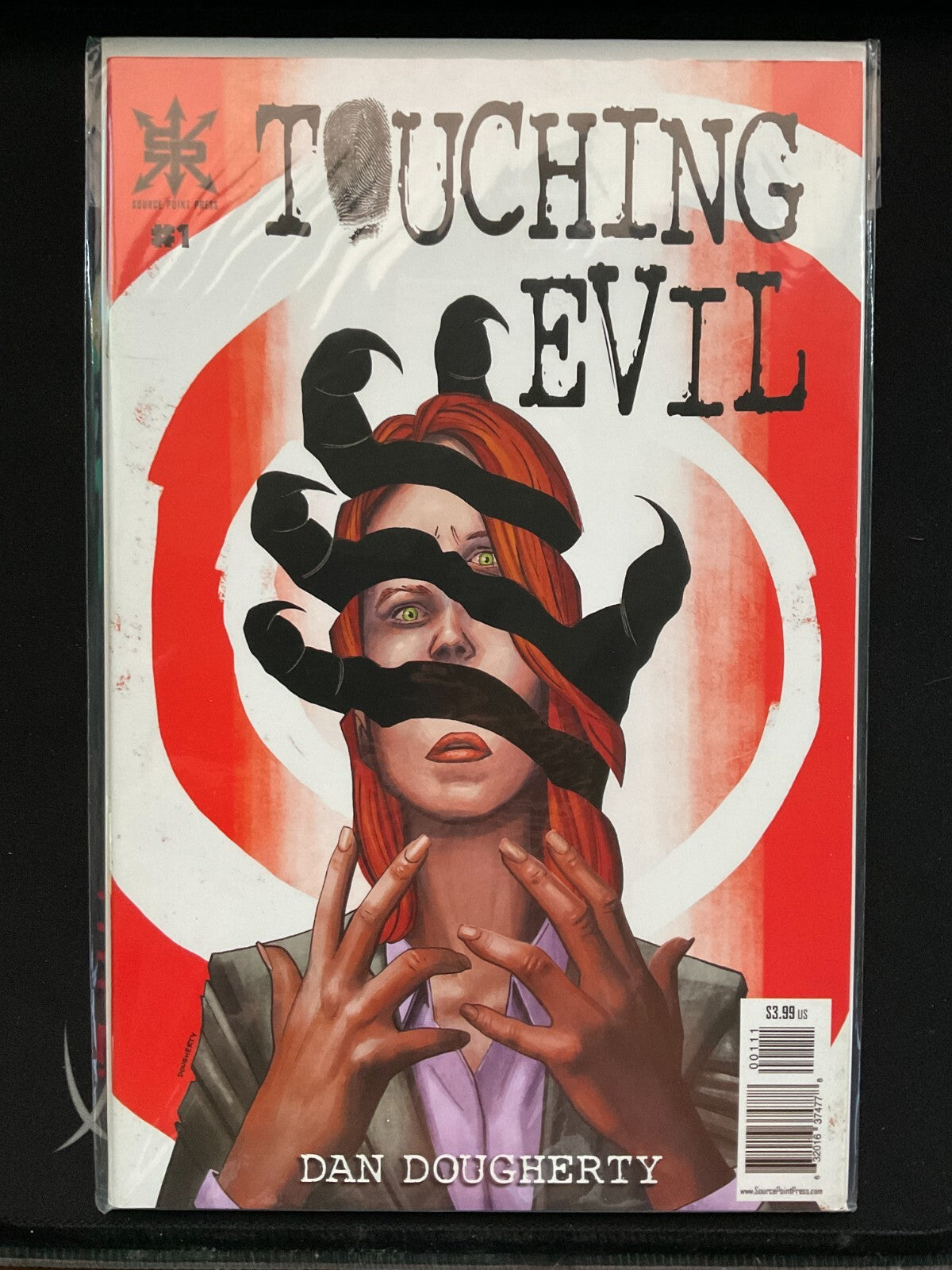 Touching Evil #1 and #4 Source Point Press Comic Book