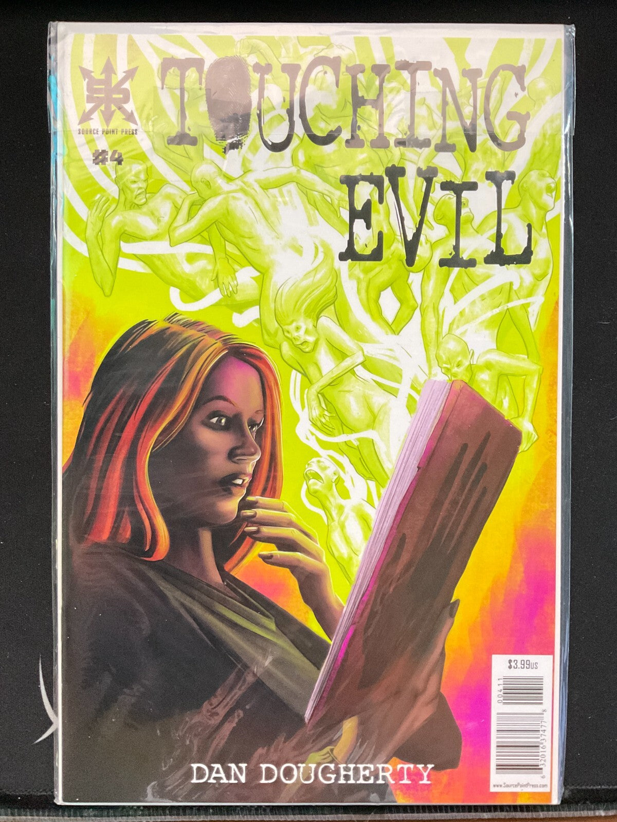 Touching Evil #1 and #4 Source Point Press Comic Book
