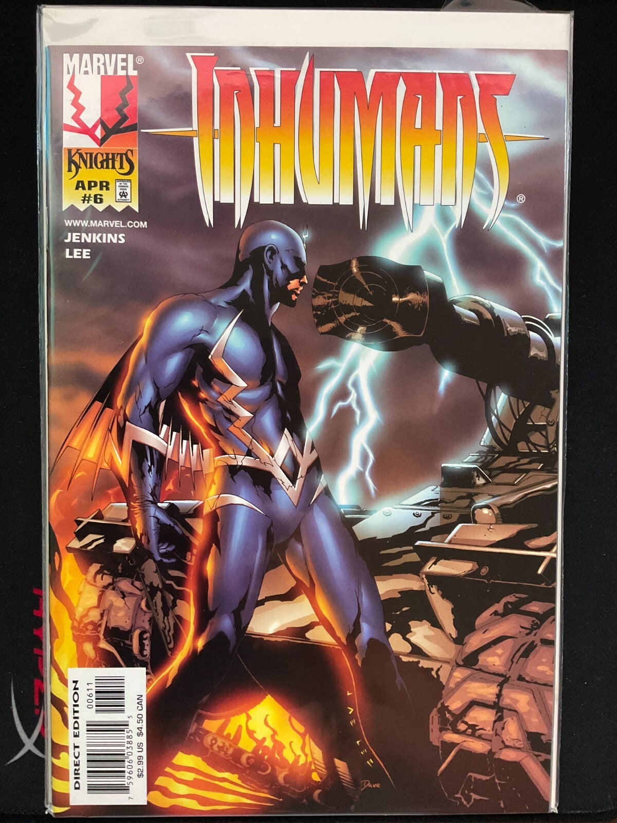 Marvel Knights Inhumans #3 4 6 7 1998 Jenkins Lee High Grade