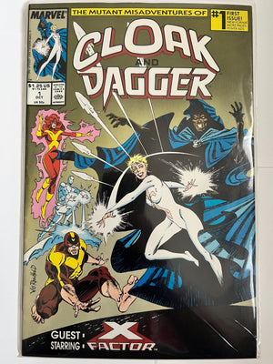 CLOAK AND DAGGER (1988 MARVEL 3rd Series) #1 PREMIERE ISSUE + X-FACTOR