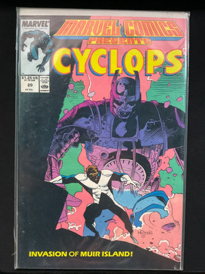Marvel Comics Presents #20 1989 Bob Harras Mike Mignola Cyclops Comic Book