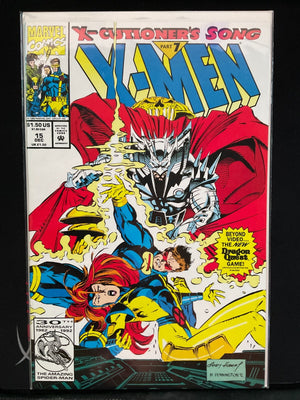 X-Men #15U  Marvel Comics 1992 Newsstand Kubert Variant