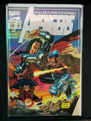 Avengers  375 Iron Man  Captain America  Thor  Vision Poster Variant
