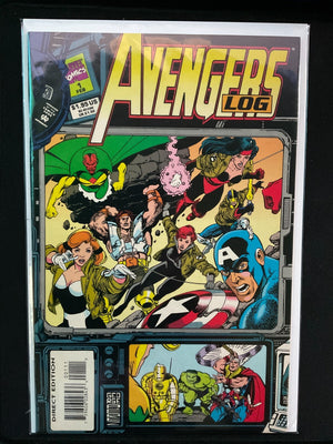 Avengers Log #1  Marvel Comics 1994