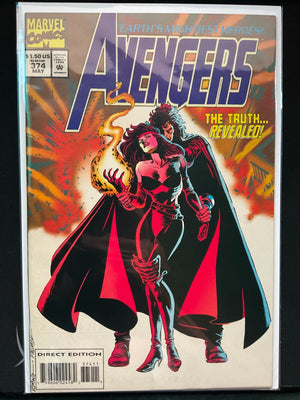 Avengers (1963 series) #374. Marvel comics